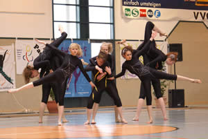 Las chicas als Spinne